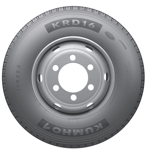 2025 Kumho KRD16 11R22.5 G/16PR Drive Tire | South Korean Engineered, High-Performance 360° Tread for Commercial Trucks