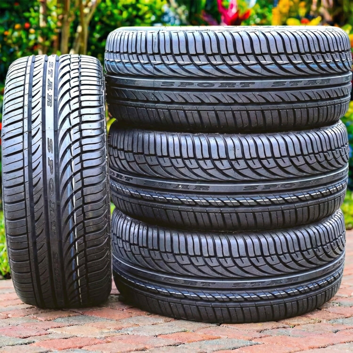 Set of 4 Fullway HP108 205/70R15 96H Performance a/s All Season Tires
